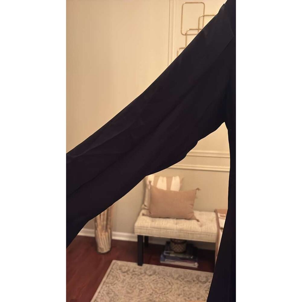 Banana Republic Minimalist Long Sleeve Shift Dress, Navy, Size 10 - Picture 3 of 6